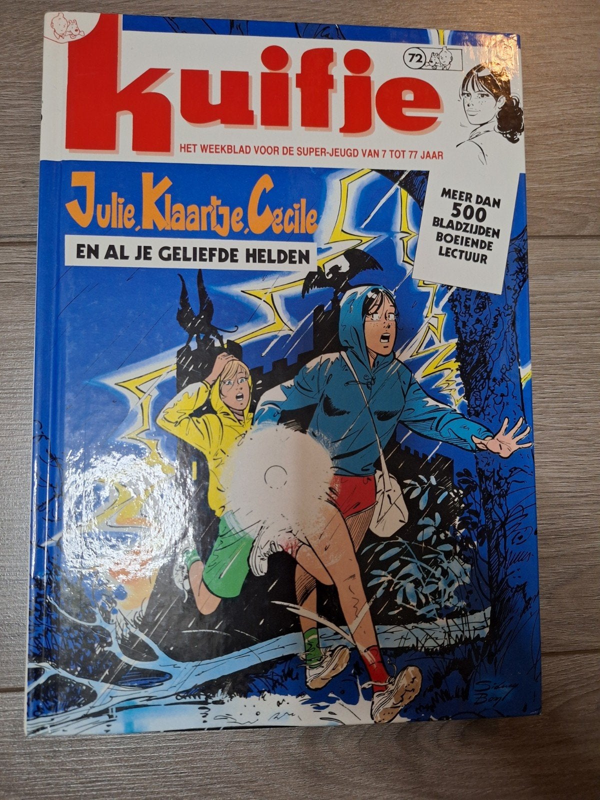 Kuifje Weekblad 72 - Julie, Klaartje, Cecile, Boeken, Eén stripboek, Ophalen of Verzenden, Gelezen, Diverse auteurs