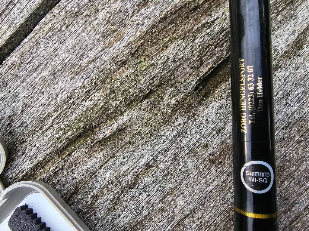 Shimano vliegvishengel complete set, Watersport en Boten, Ophalen, Zo goed als nieuw, Werphengel
