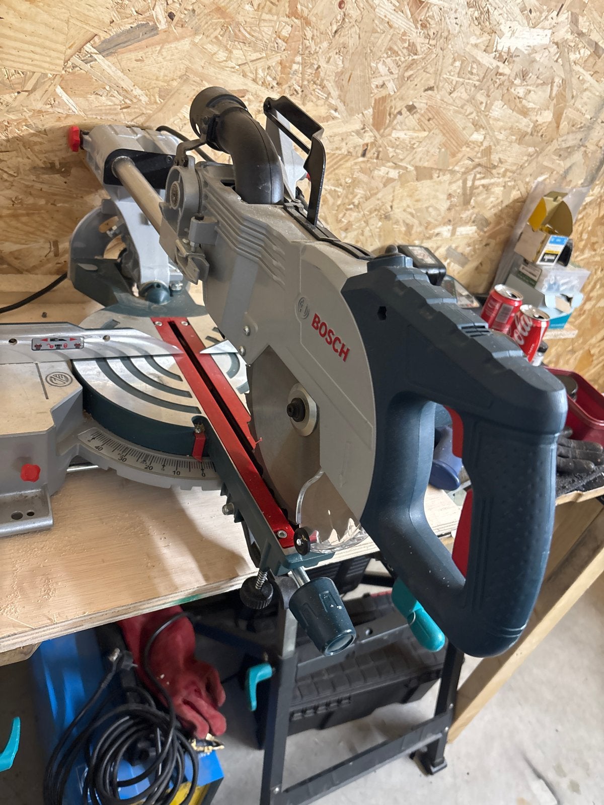Bosch Professional GCM 800 SJ Afkortzaag, Doe-het-zelf en Verbouw, Ophalen, Gebruikt, 70 mm of meer, Afkortzaag