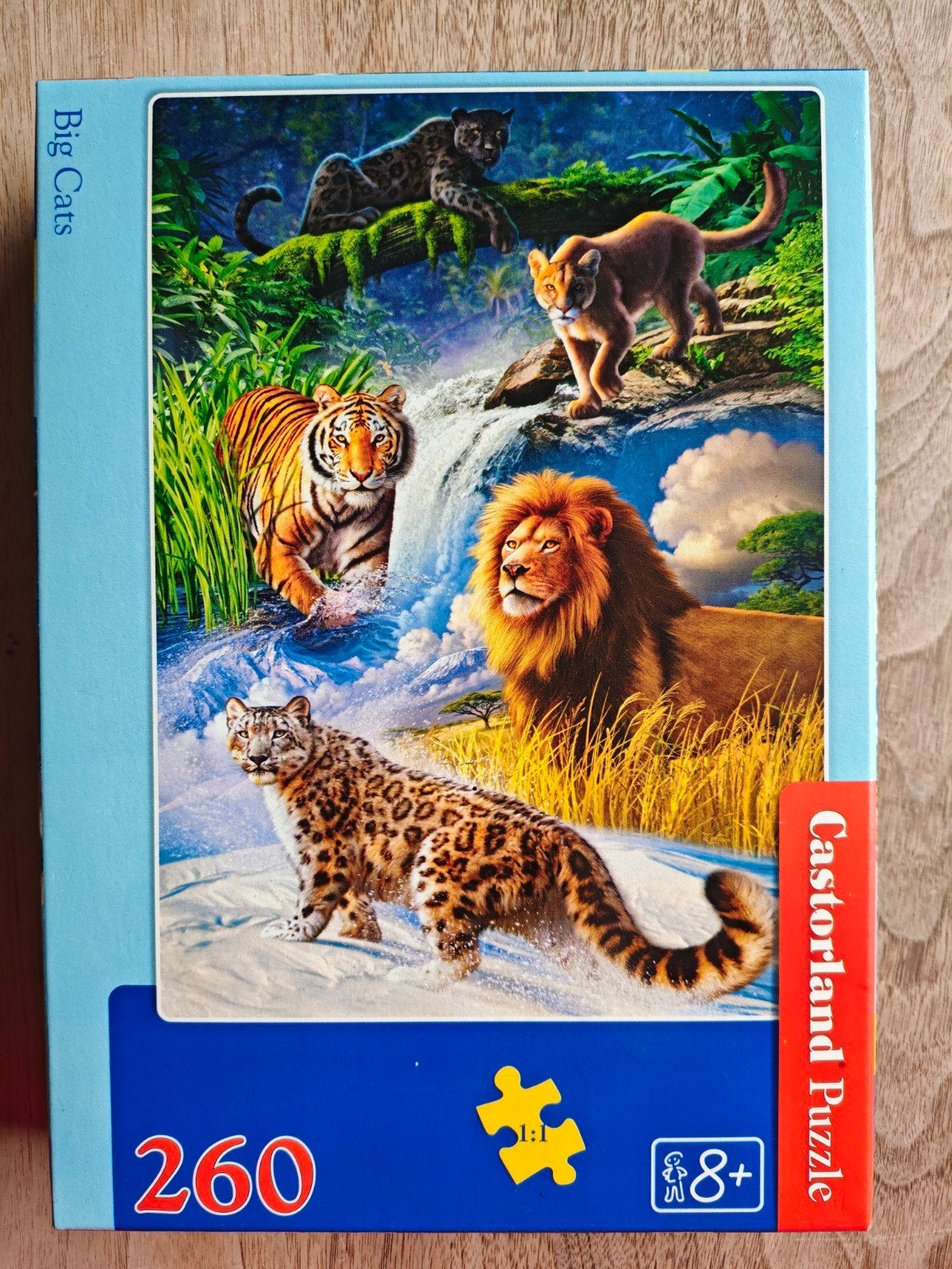 Legpuzzel Katachtigen 260 stukjes, Ophalen, Gebruikt