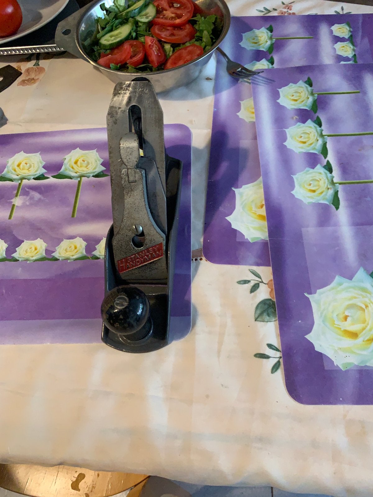 Zeer mooie stanley handyman no4 houten handgrepen vlakkezool, Ophalen of Verzenden