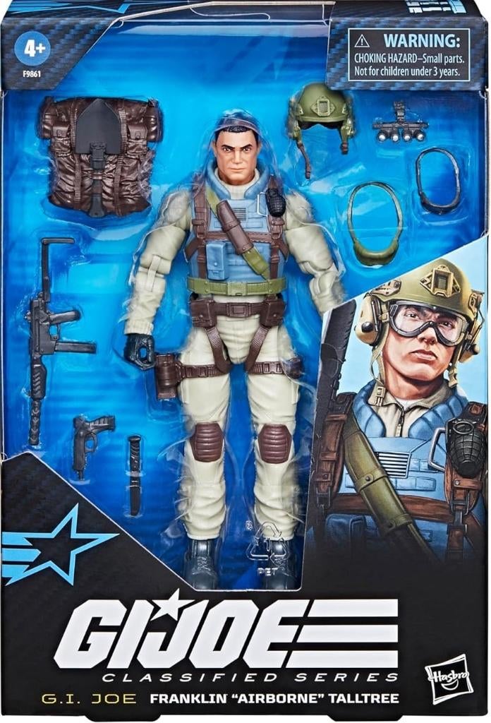 G.I. Joe 6" Classified Series Franklin “Airborne” Talltree, Verzenden, Nieuw