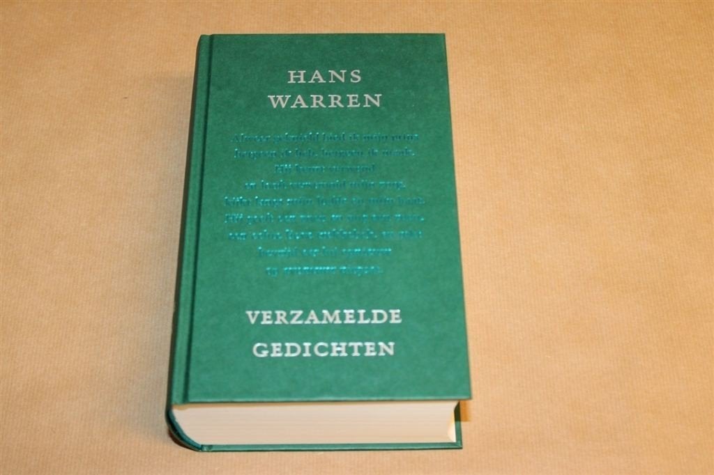 Hans Warren - Verzamelde gedichten, Ophalen of Verzenden, Zo goed als nieuw