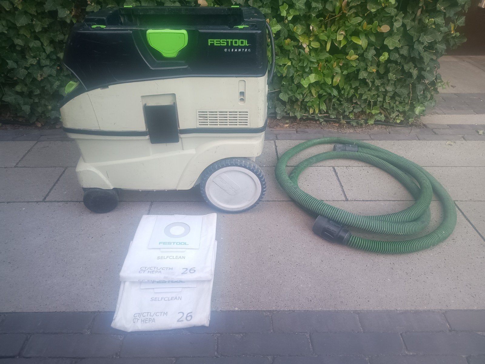 Festool CTL 26 E CLEANTEC Stofzuiger 1200W, Doe-het-zelf en Verbouw, Ophalen of Verzenden, Gebruikt