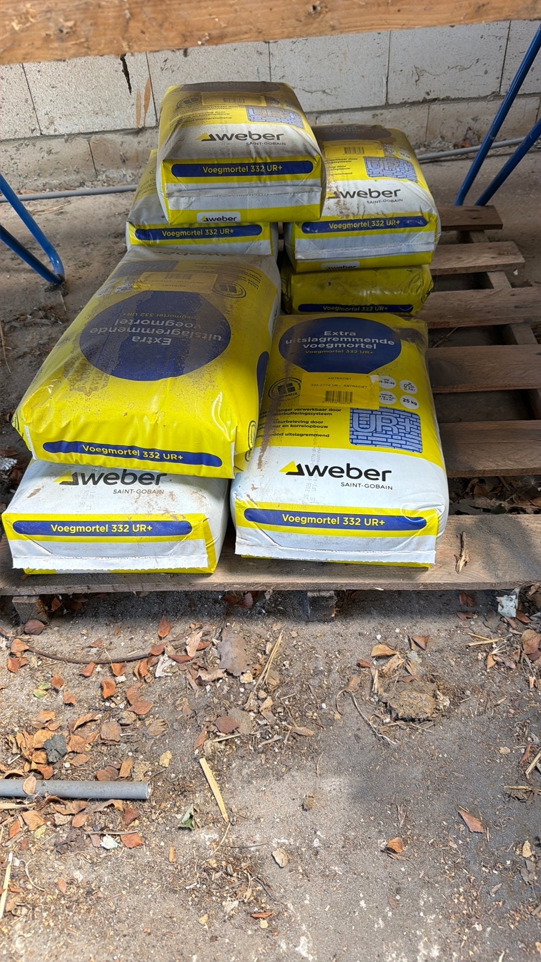 Voegmortel antraciet, Ophalen, Nieuw