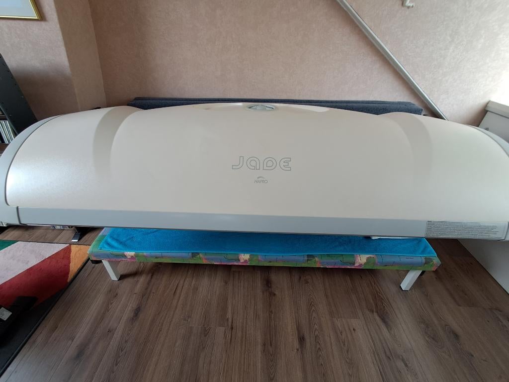 Hapro Jade zonnehemel, Ophalen, Gebruikt, Zonnebank enkelzijdig, 10 tot 15 lampen