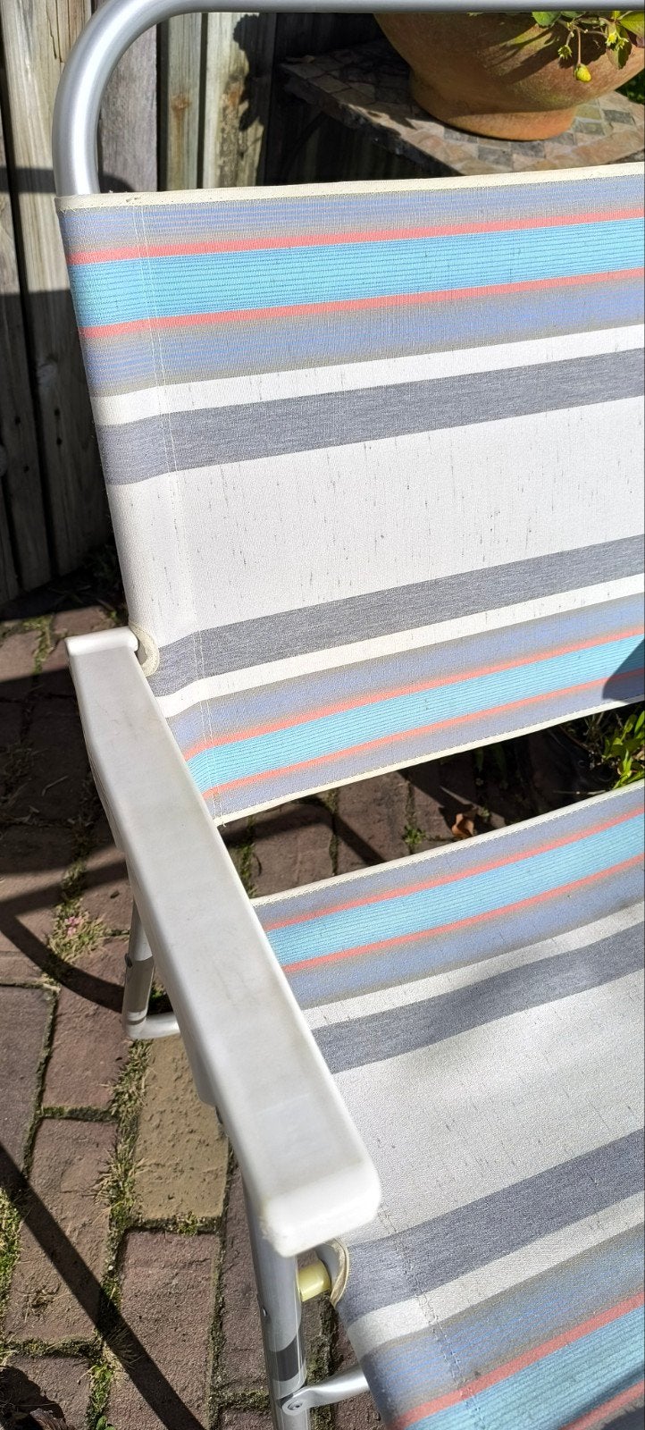 HEMA Aluminium Campingstoelen - Stevig en Comfortabel, Caravans en Kamperen, Ophalen, Gebruikt, Campingstoel