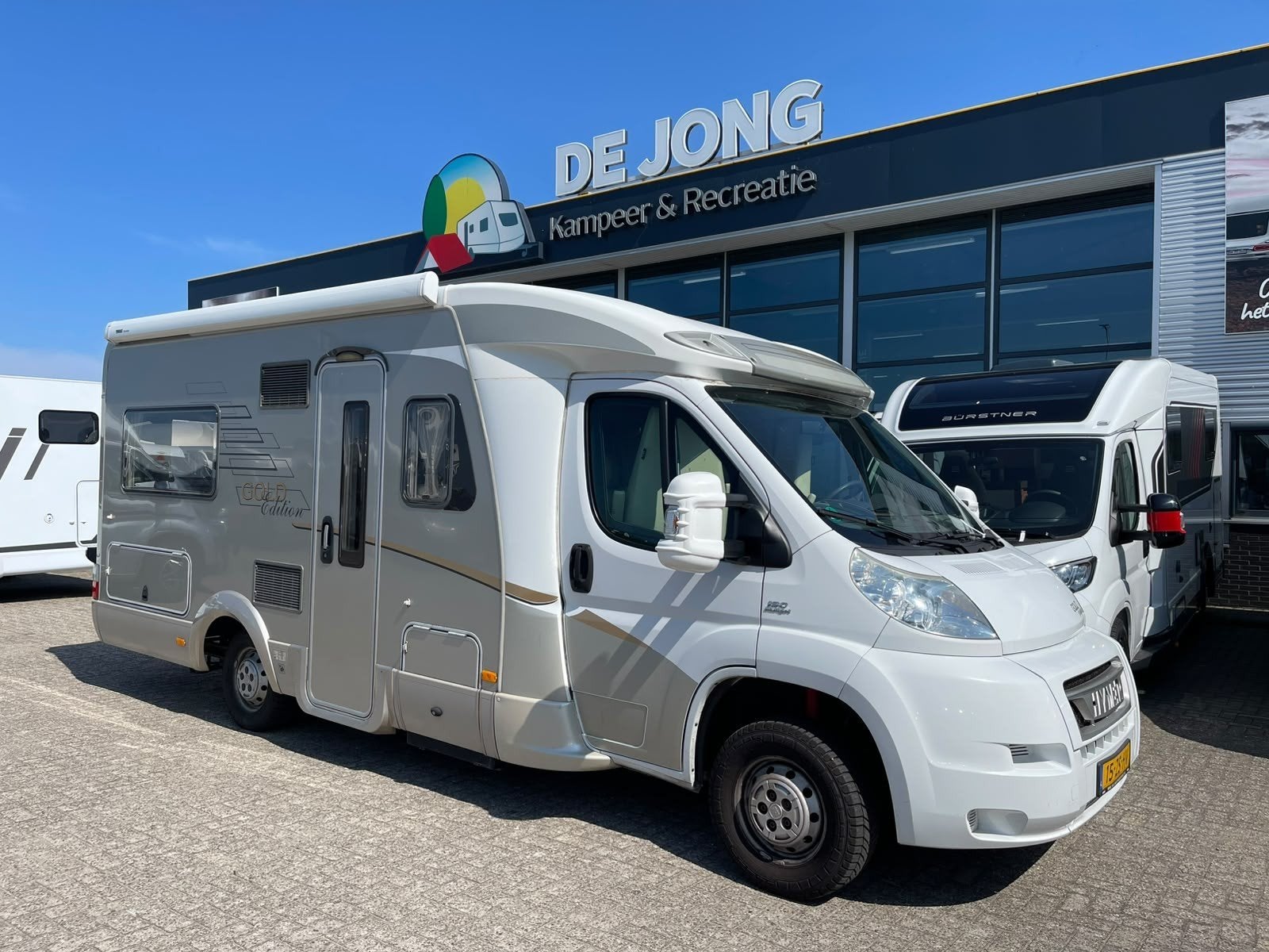 Hymer T 654 SL Gold Edition Fiat (bj 2008), Caravans en Kamperen, Overige brandstoffen, Tot en met 2, 6 tot 7 meter, Bedrijf