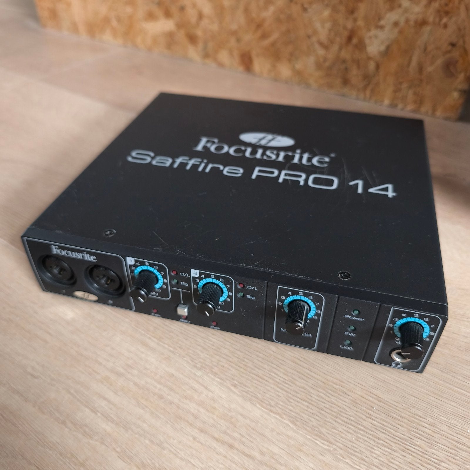 Focusrite Saffire Pro 14 interface, Ophalen of Verzenden, Zo goed als nieuw, Audio