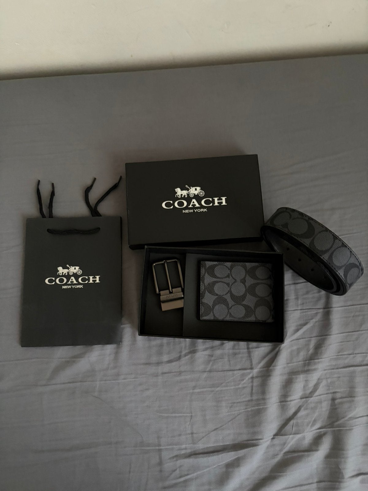 Coach setje, Overige merken, Verzenden, Zwart, Nieuw
