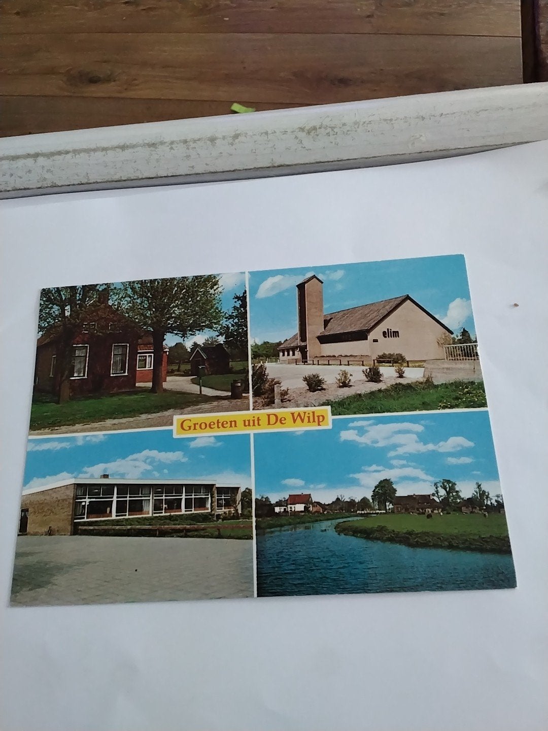 Ansichtkaart Groeten uit De Wilp -, Verzamelen, Ophalen of Verzenden, 1960 tot 1980, Zuid-Holland