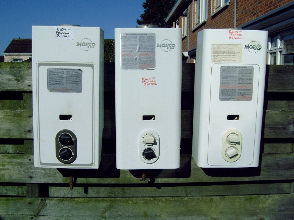 keuken-douche geisers van MORCO, Doe-het-zelf en Verbouw, Gebruikt, 20 tot 100 liter, Ophalen of Verzenden, Minder dan 3 jaar oud