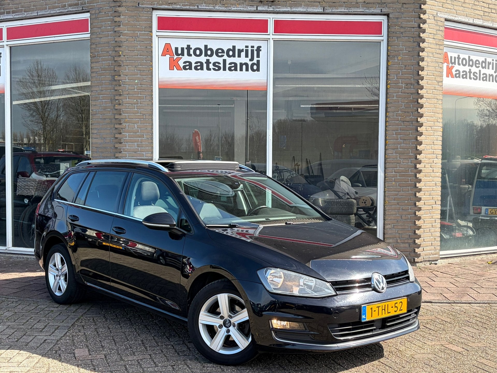 Volkswagen Golf Variant 1.2 TSI Highline - Pano - Automaat -, Euro 5, Stof, Gebruikt, Zwart