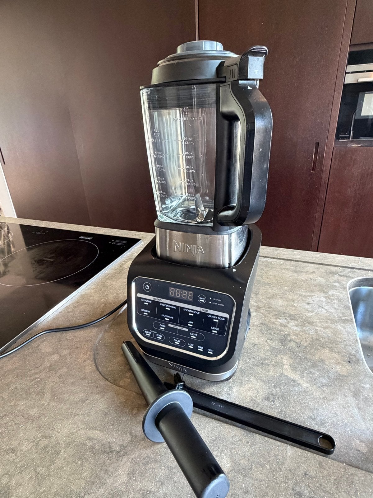 Ninja Foodi Power Nutri Blender & soup maker, Ophalen, 3 snelheden of meer, Zo goed als nieuw, 2 tot 3 liter
