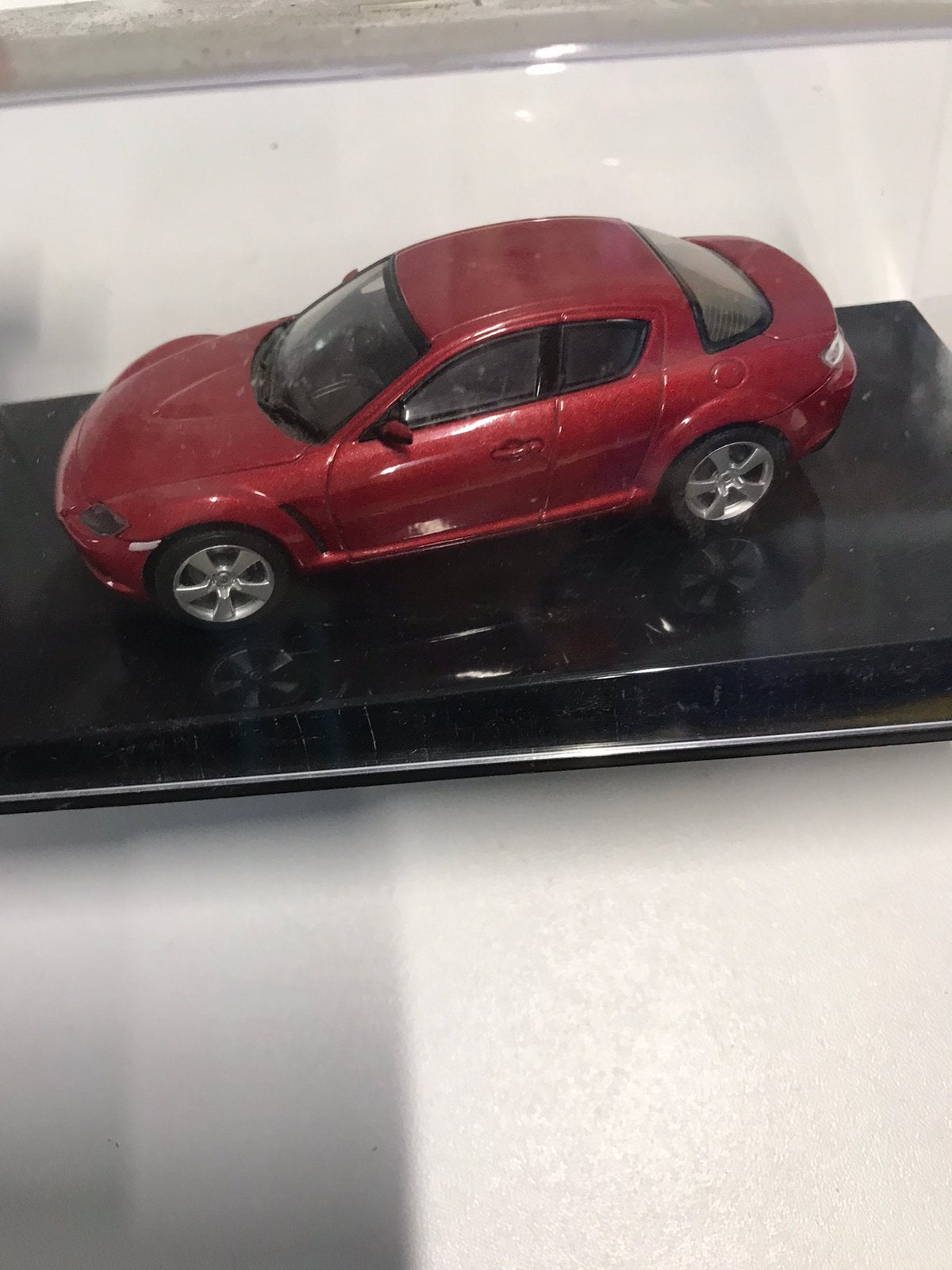 Mazda RX 8 in vitrine case nieuw, Ophalen, Nieuw, Auto, Overige merken