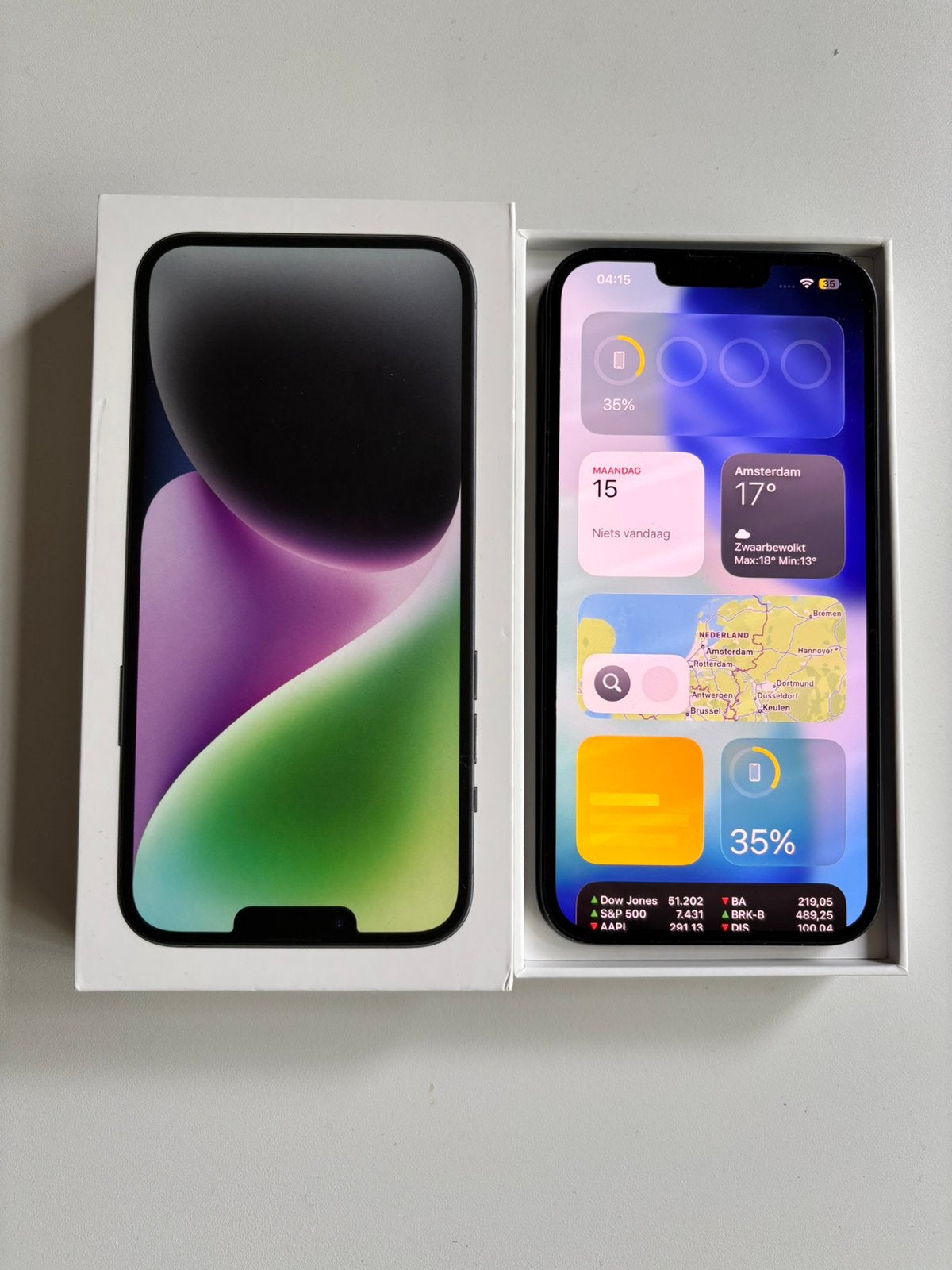 Iphone 14 plus 128 GB met garantie., Telecommunicatie, Mobiele telefoons | Apple iPhone, Ophalen, 128 GB, IPhone 14 Plus, Zwart
