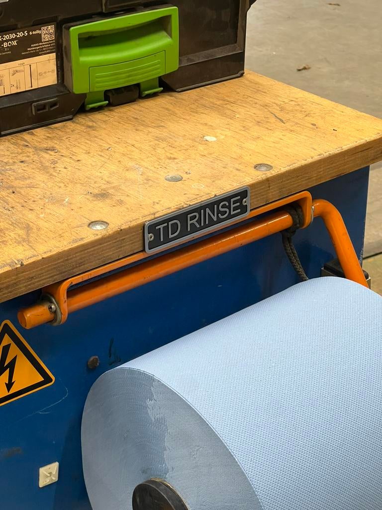 Naamplaatjes naambord gereedschapswagen gepersonaliseerd., Ophalen of Verzenden, Zo goed als nieuw