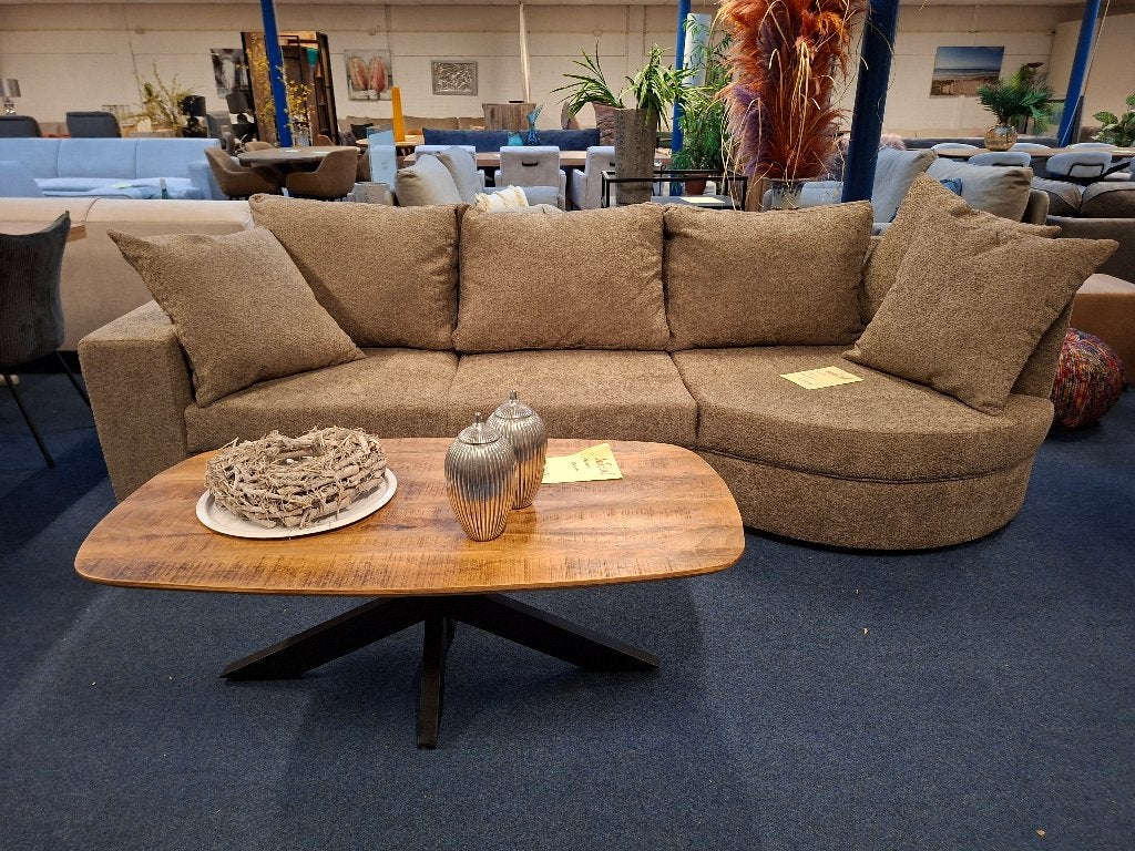 Lounge bank met ronde vorm – modern & comfortabel, Ophalen, Overige maten, Hoekbank, Nieuw