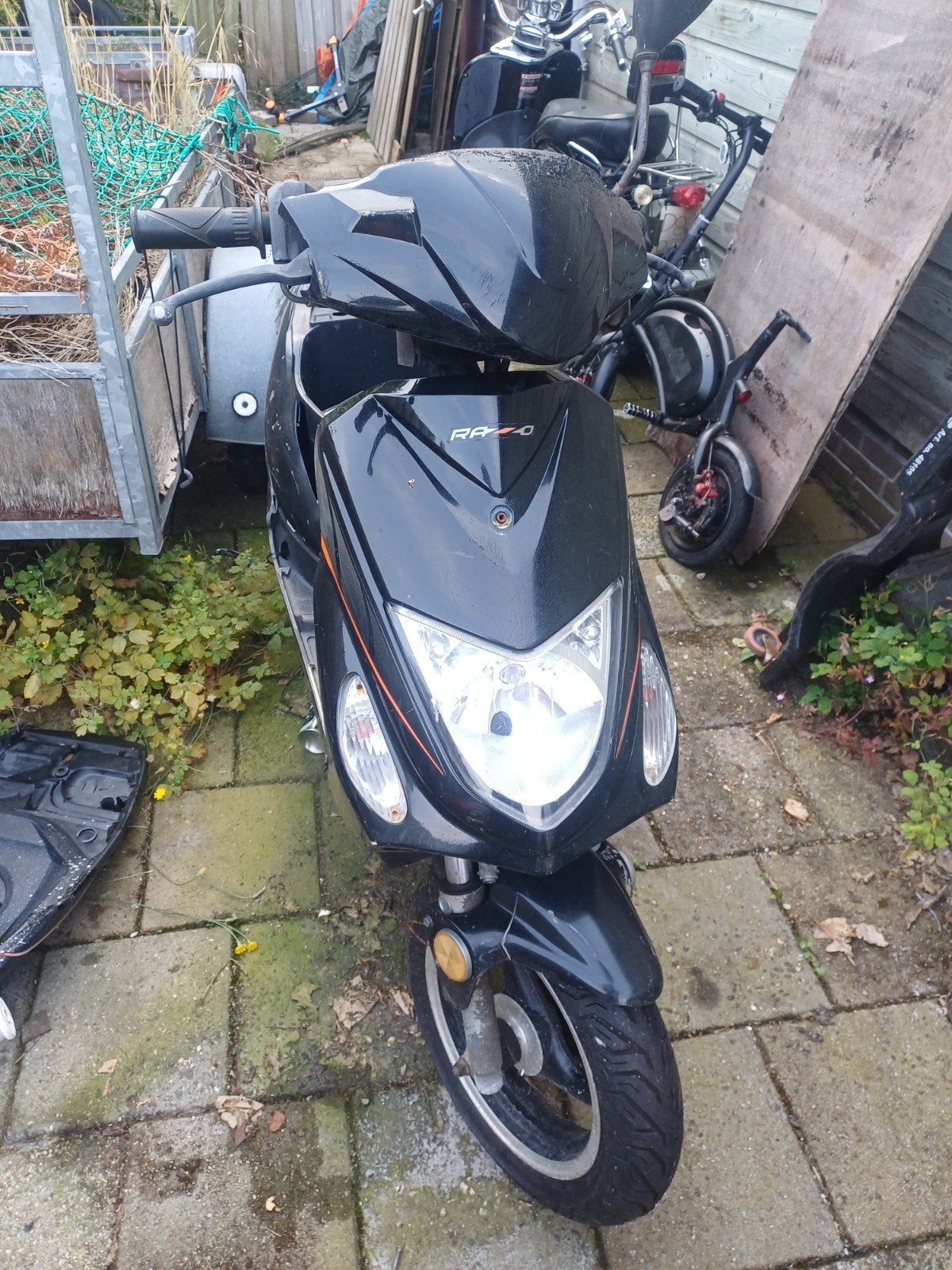 gratis scooter, Ophalen