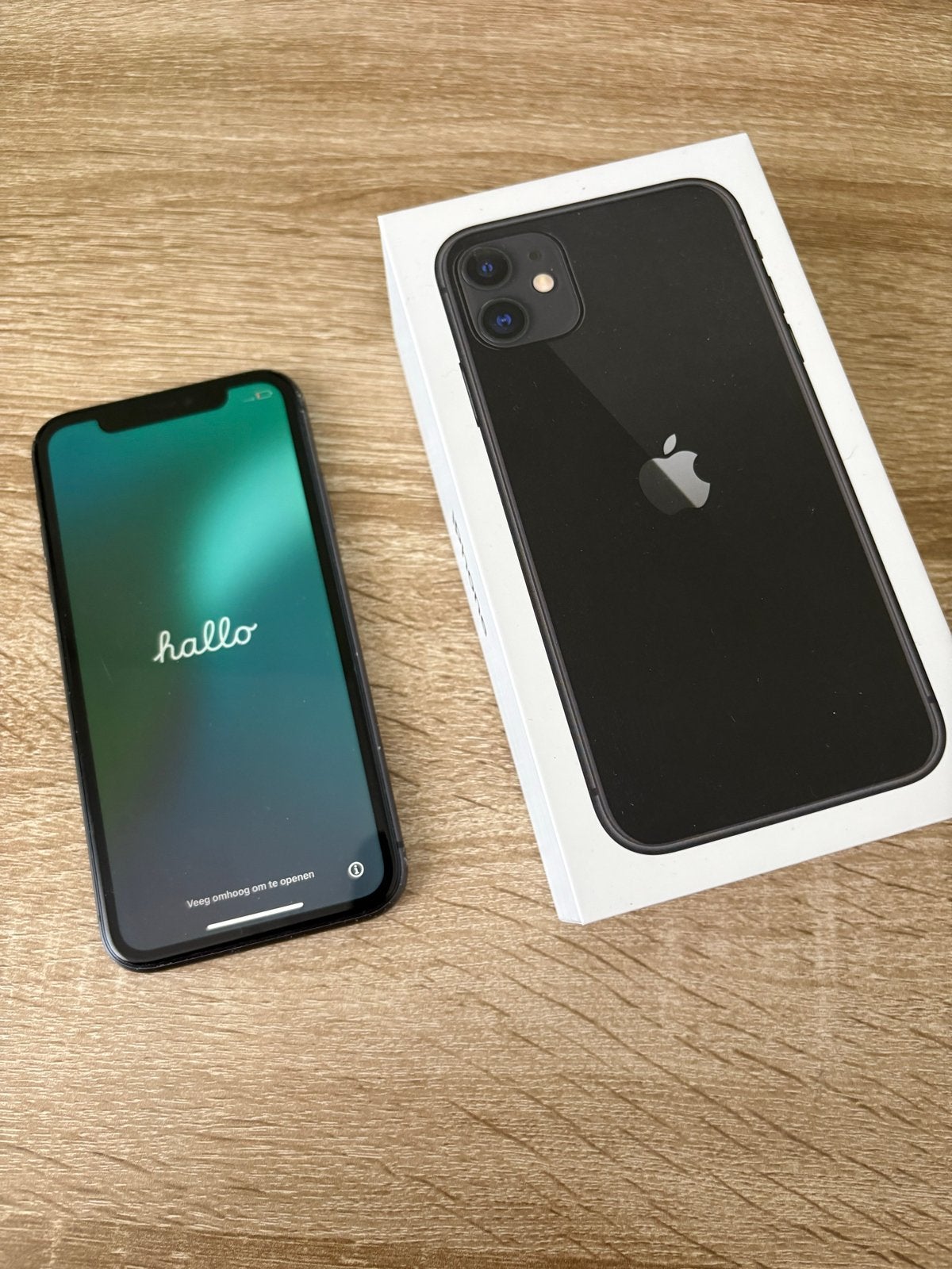 iPhone 11 Zwart 128GB met originele doos, Telecommunicatie, Ophalen, Zwart, IPhone 11, Zo goed als nieuw