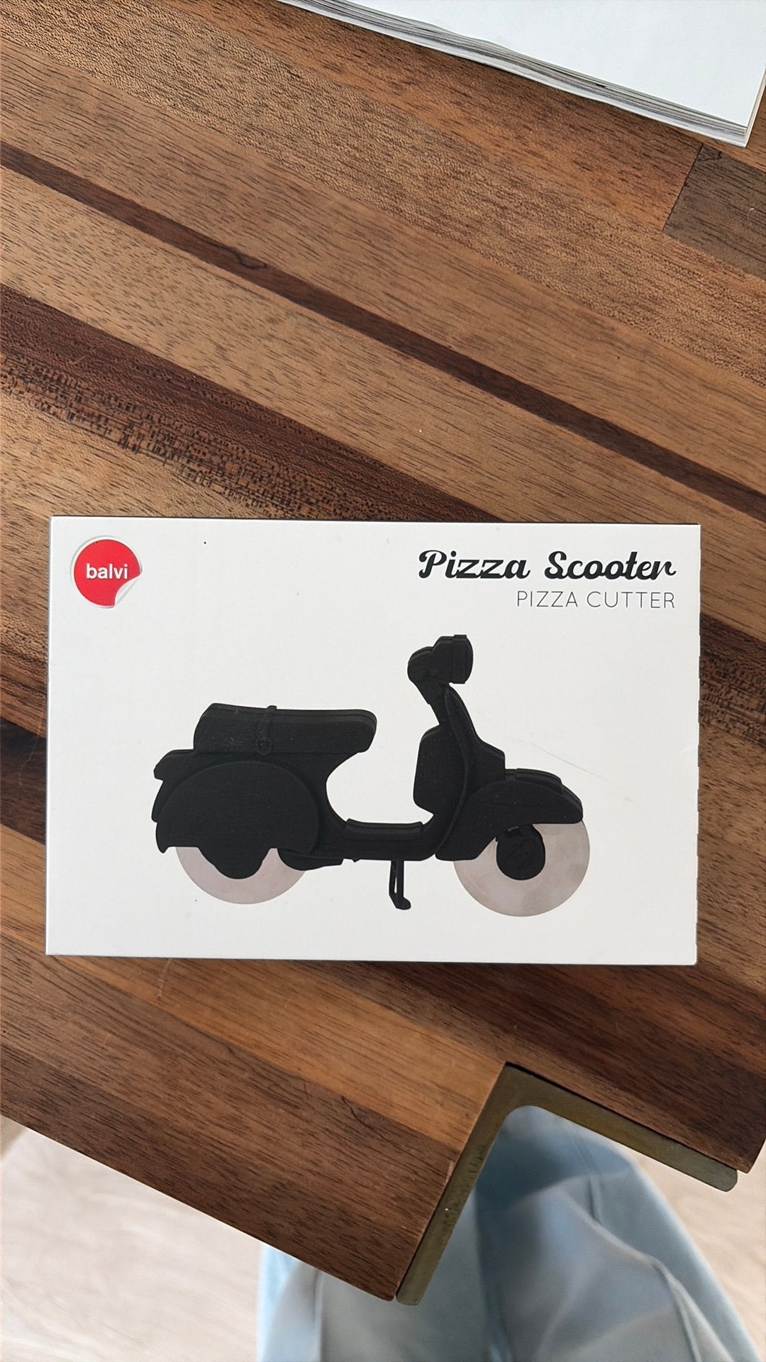Pizza snijder scooter balvi, Ophalen, Zo goed als nieuw