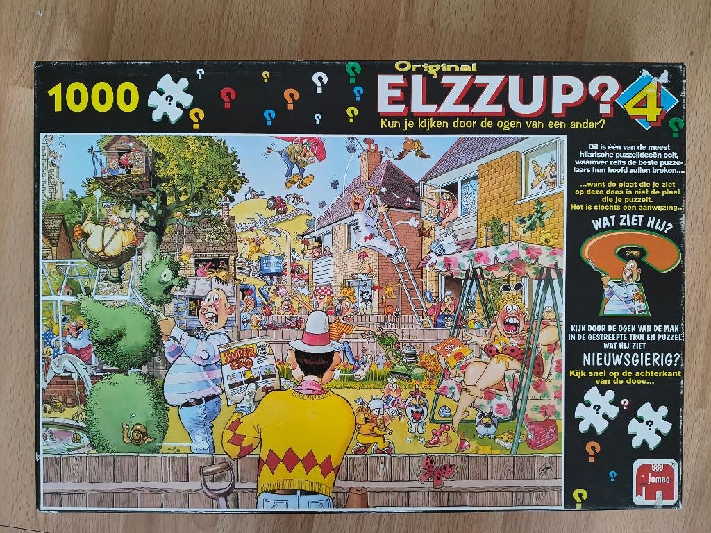 Legpuzzel Elzzup, Ophalen, 500 t/m 1500 stukjes, Gebruikt, Legpuzzel