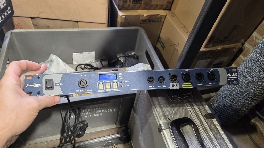 Showtec multiexchanger 72ch., Ophalen of Verzenden, Gebruikt, Licht