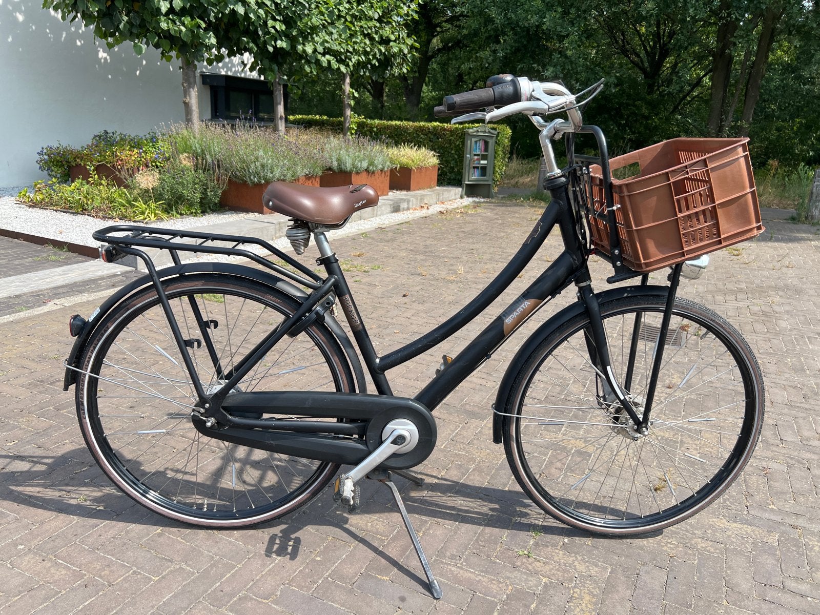 Sparta Pickup Deluxe mt 49 28” Damesfiets 7 versnellingen, Ophalen, Sparta, Gebruikt, 47 tot 50 cm