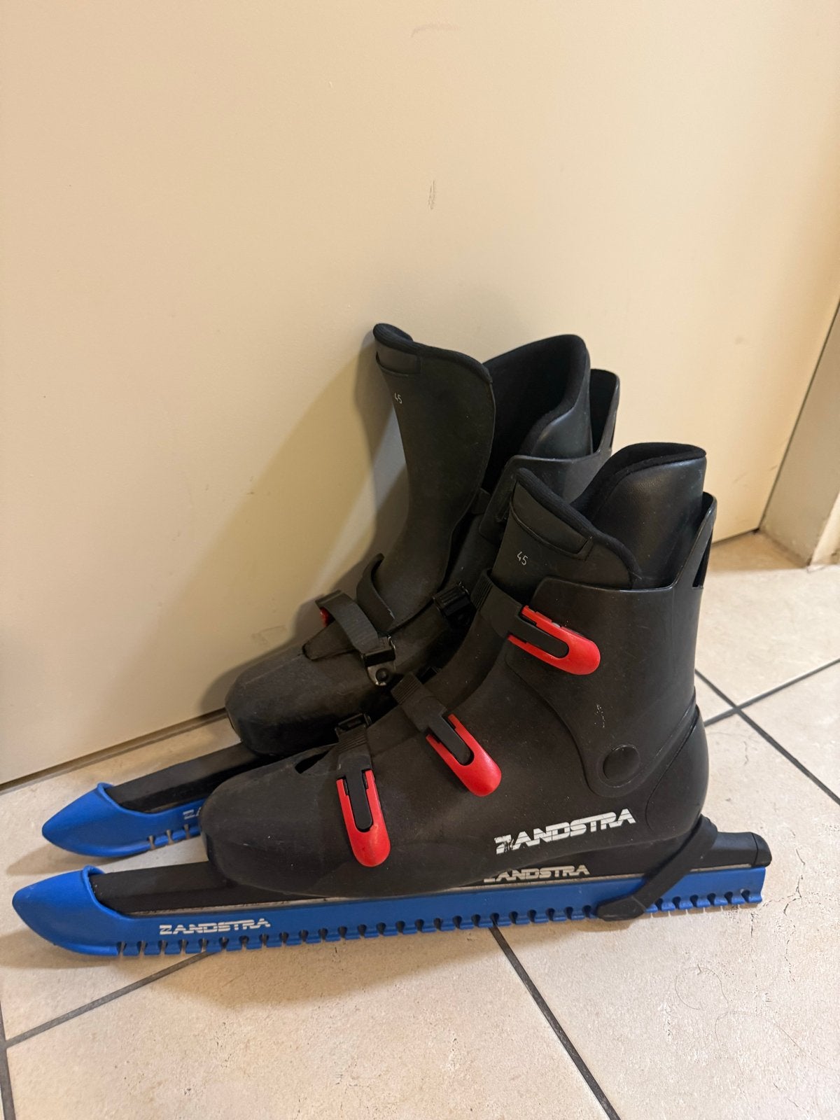Zandstra schaatsen maat 45, Ophalen of Verzenden, Gebruikt, Noren, Zandstra