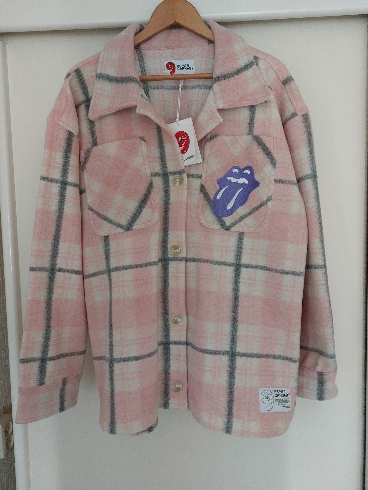 Rolling Stones No 9 Carnaby Plaid Longline Overshirt - Nieuw, Kleding | Dames, Jassen | Zomer, Verzenden, Maat 46/48 (XL) of groter