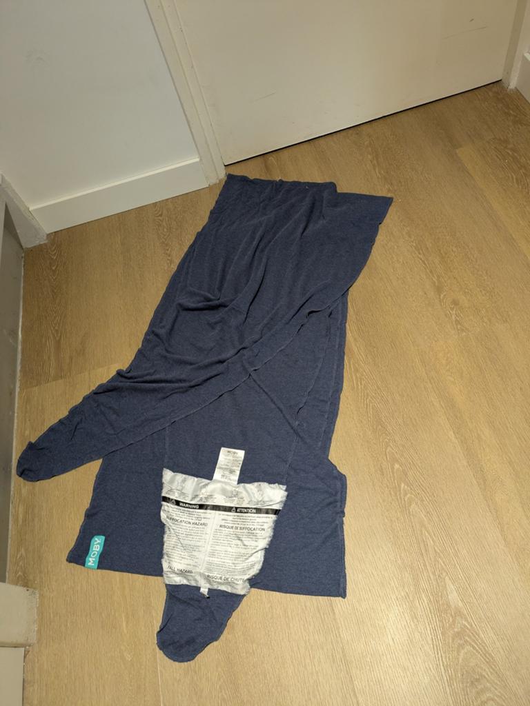 Moby draagdoek, Ophalen, Zo goed als nieuw, Draagdoek, Overige merken