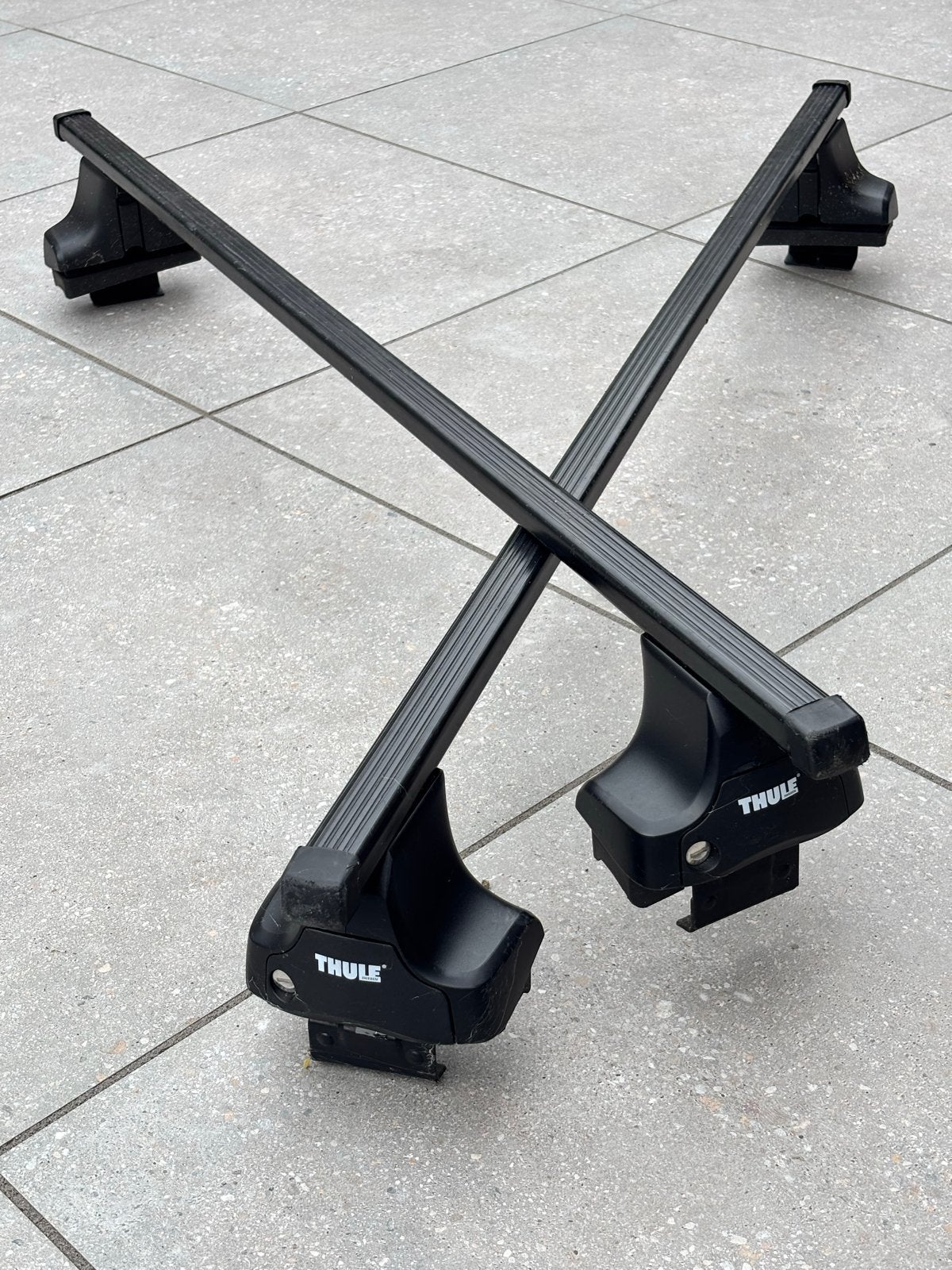 Thule dakdragers voor Seat Leon (vanaf 2012) met sloten, Auto diversen, Dakdragers, Ophalen, Gebruikt