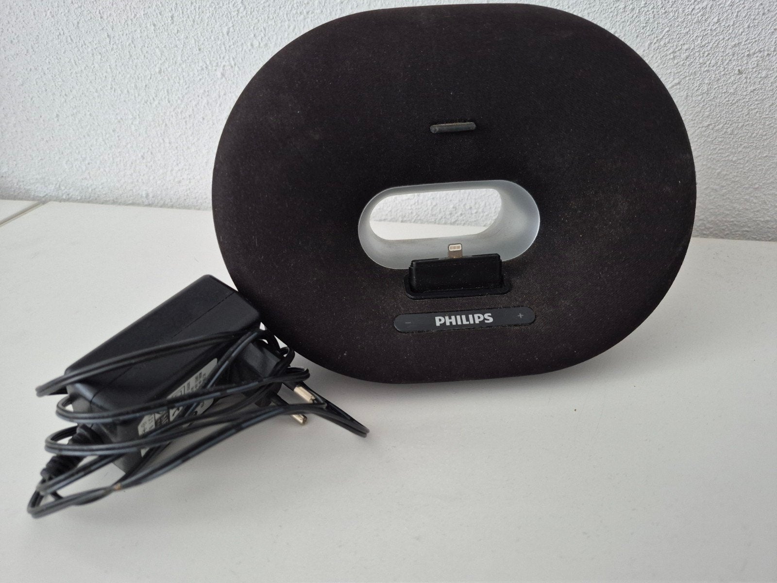 Philips Fidelio SoundCurve Speaker met Lightning Dock, Stereo speakers, Philips, Gebruikt, Inclusief oplader