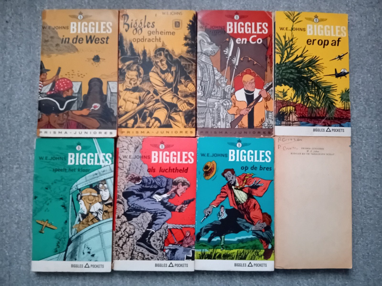 Biggles-boeken, Ophalen of Verzenden, Gelezen