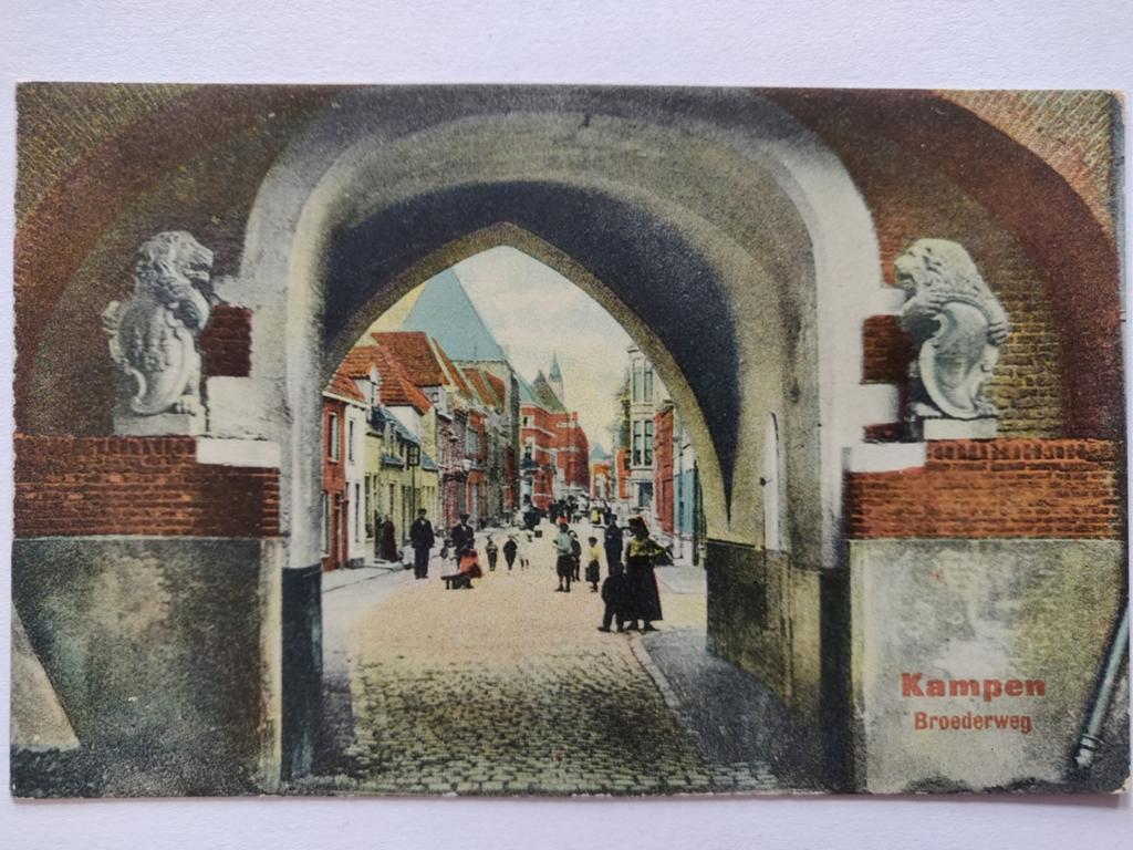 X1987 Kampen 1912 naar Lemmer Onderwijs, Ophalen of Verzenden, Voor 1920