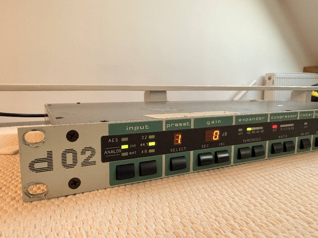 Junger D02 Processor & Limiter, Ophalen of Verzenden, Gebruikt