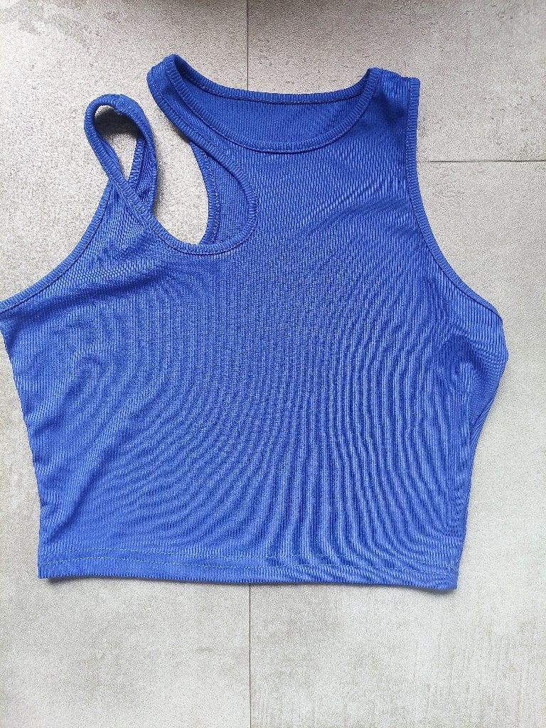 Blauw shirt van shein maat S, Kleding | Dames, Blauw, Ophalen of Verzenden, Zo goed als nieuw, Shein