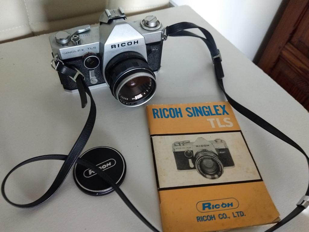 Ricoh Singlex TLS Analoge fotocamera, Ophalen, Gebruikt, Spiegelreflex, Overige Merken