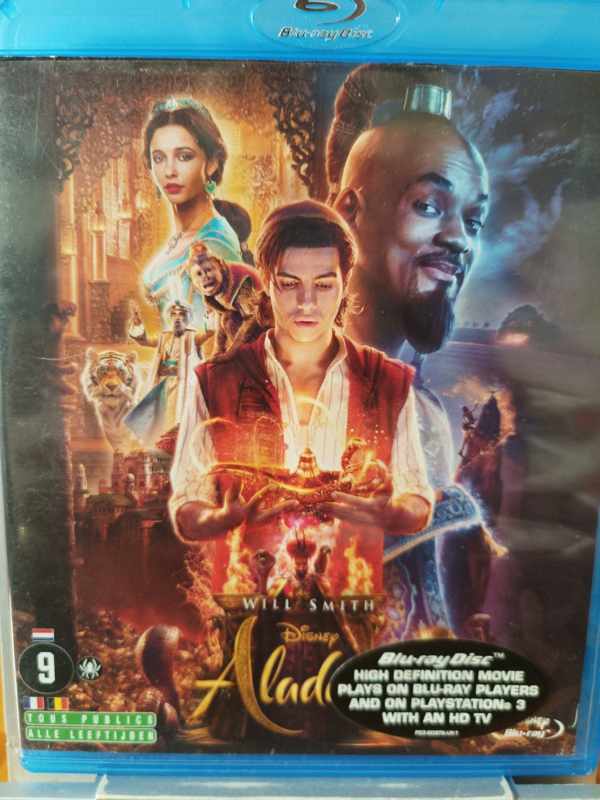 Aladdin (2019) Disney Bluray NL ZGAN (Live Action film), Ophalen of Verzenden, Zo goed als nieuw, Avontuur
