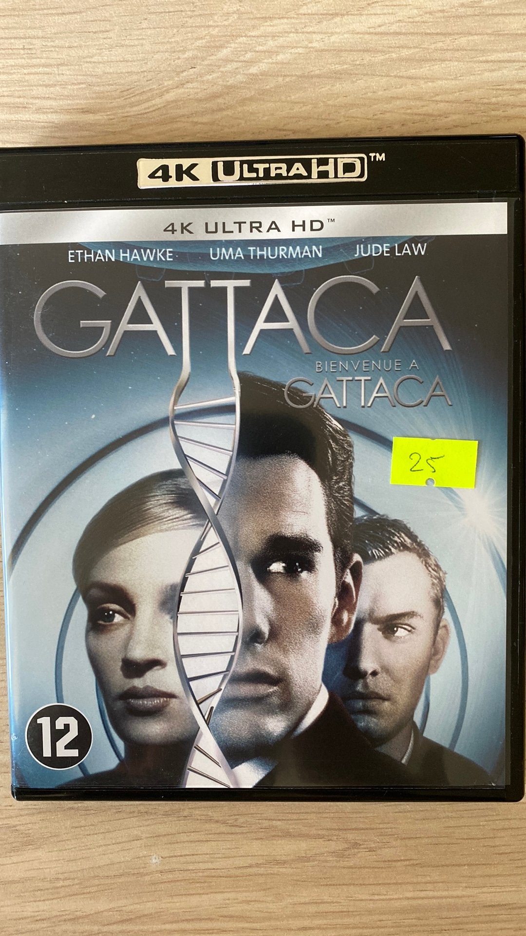 Gattaca 4K uhd blu ray NL versie, Ophalen of Verzenden, Zo goed als nieuw, Science Fiction en Fantasy