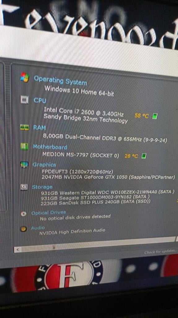 GAME PC, Computers en Software, Desktop Pc's, Ophalen, 8 GB, Zelf gebouwde pc, Zo goed als nieuw