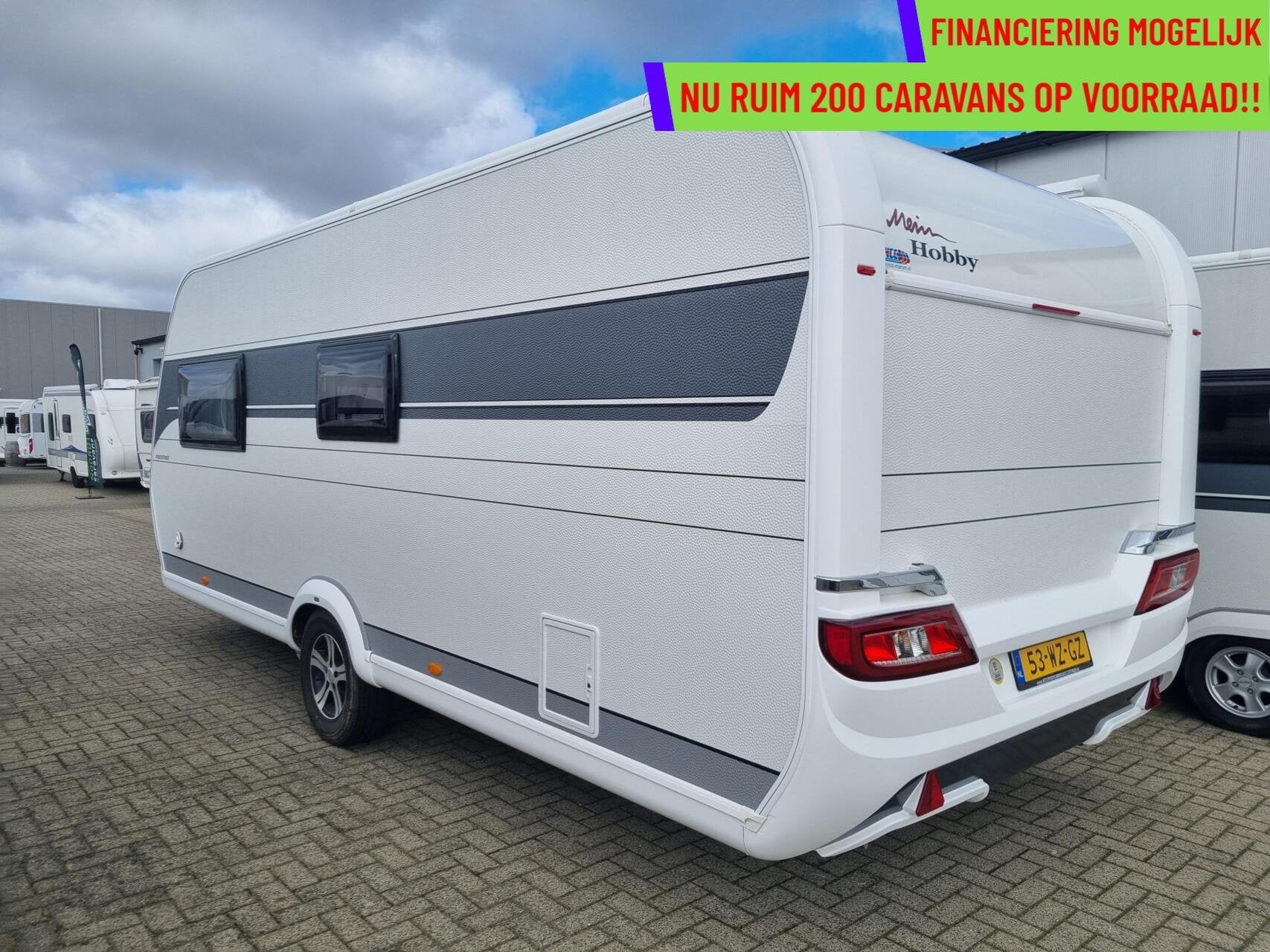 Hobby 560 FC prestige MOVER + CASS LUIFEL + 250 CM +FRANSBED, Rondzit, Hobby, 7 tot 8 meter, Bedrijf