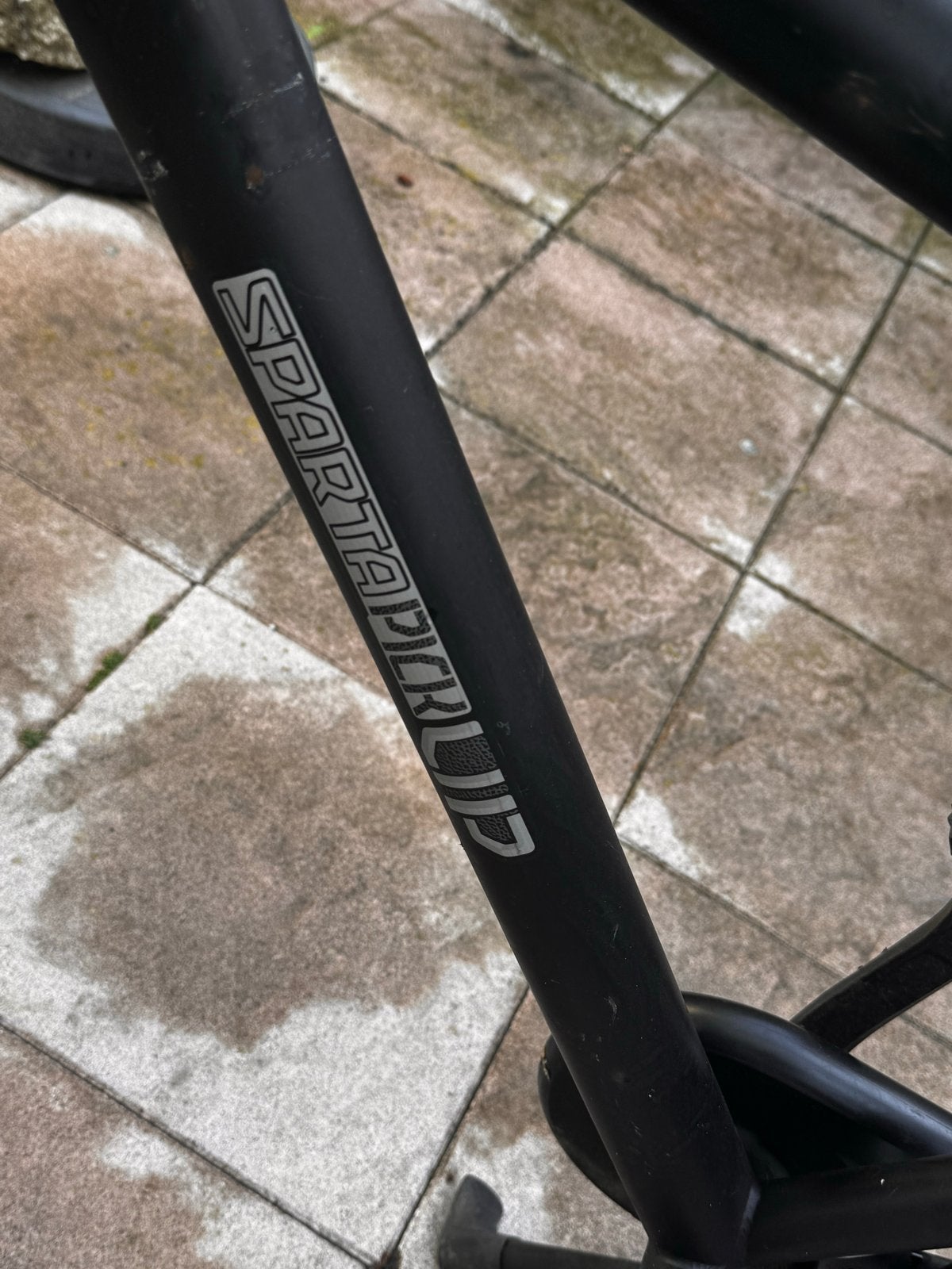 Sparta Pick-up fiets, mat zwart, zo goed als nieuw, Ophalen, Terugtraprem, Sparta, 53 tot 56 cm