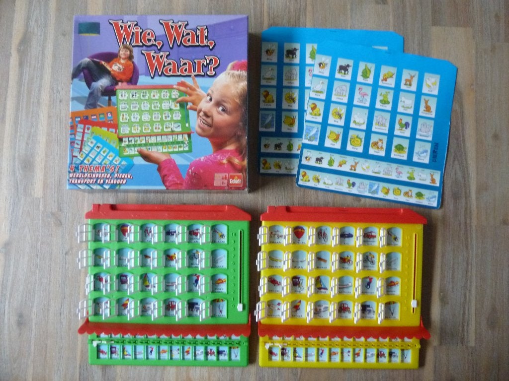 spel - wie wat waar, Ophalen, Gebruikt, Jongen of Meisje