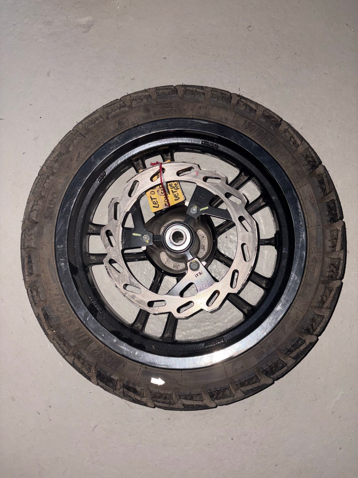 Winterbanden voor en achter voor Speedfight 3 scooter, Ophalen of Verzenden, Gebruikt, Overige typen, Peugeot