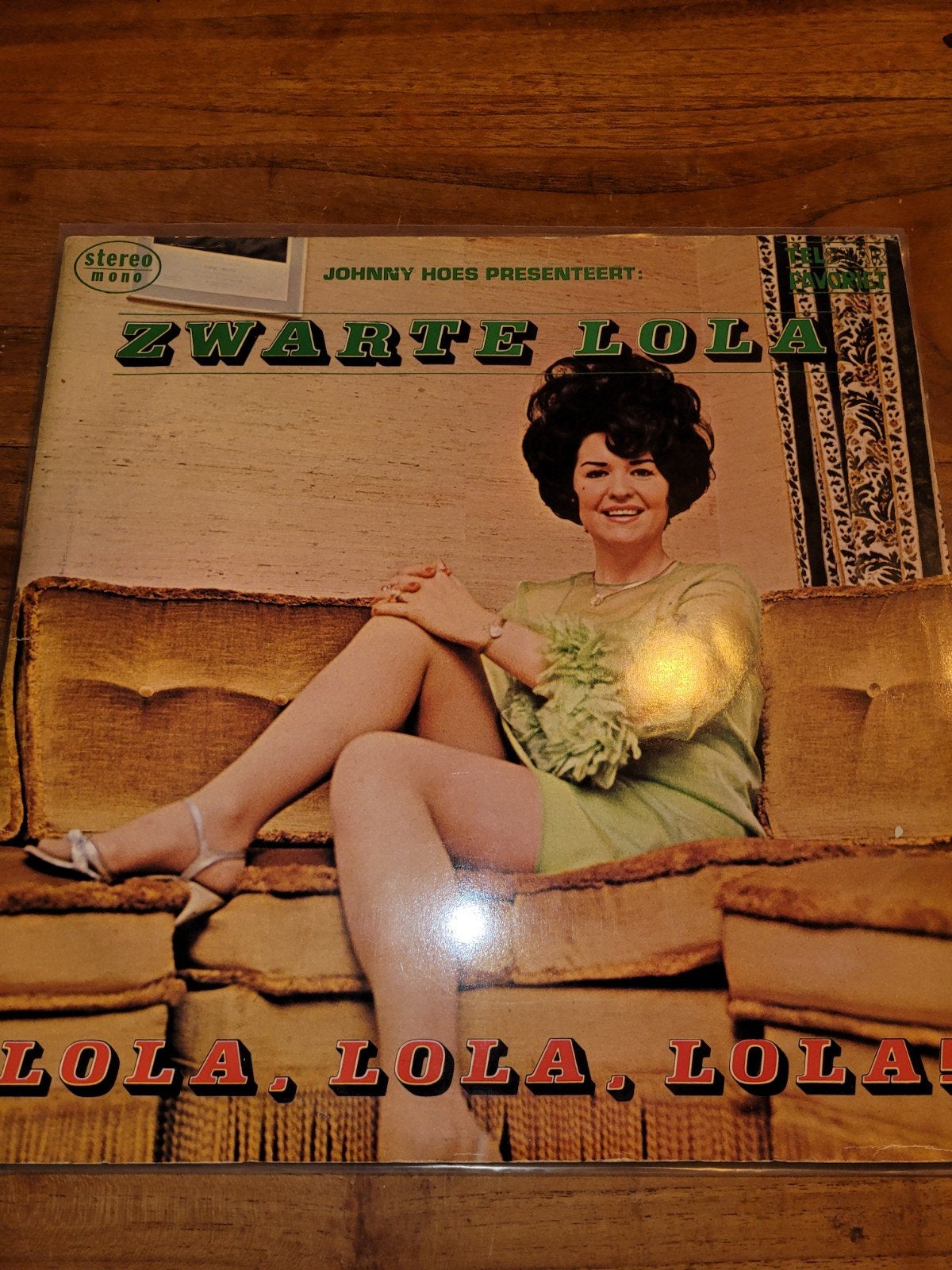 top lp zwart lola zonder poster, Cd's en Dvd's, Ophalen of Verzenden