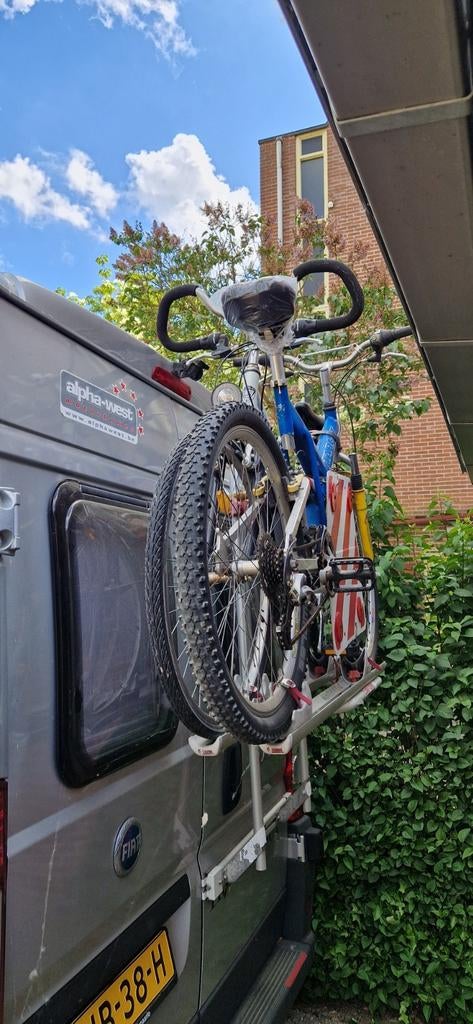 Buscamper fietsdrager, Auto diversen, Fietsendragers, Ophalen, Achterklepdrager