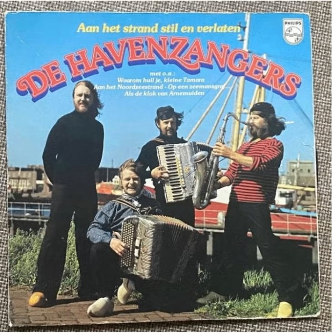 LP De Havenzangers Aan het strand stil en verlaten, LP, Ophalen of Verzenden, Zo goed als nieuw, Levenslied of Smartlap