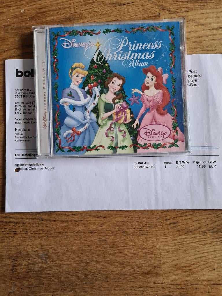 Cd Disney's princess christmas album kerst, Cd's en Dvd's, Ophalen, Zo goed als nieuw