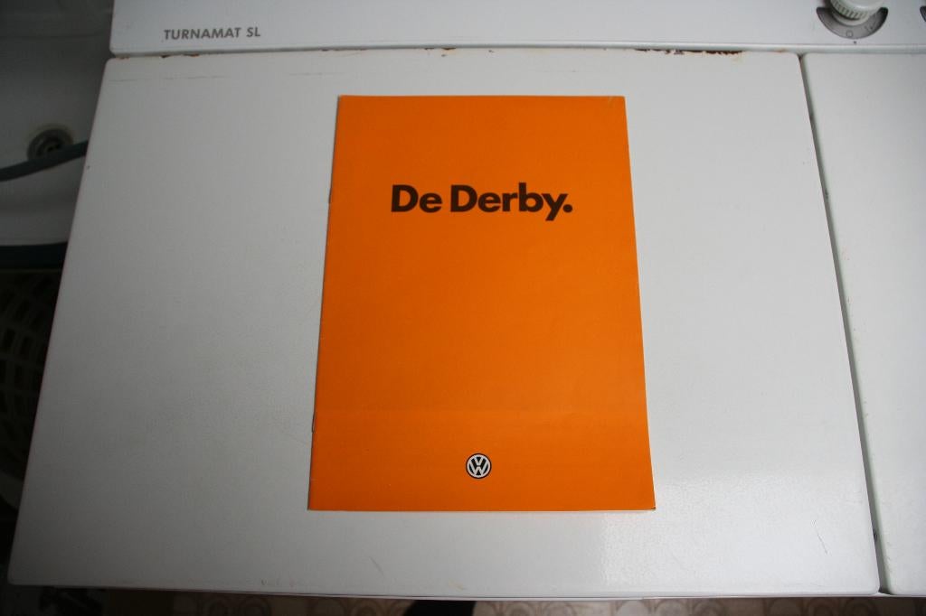 Folder Volkswagen Derby (01-1981) (33), Ophalen of Verzenden, Nieuw, Volkswagen